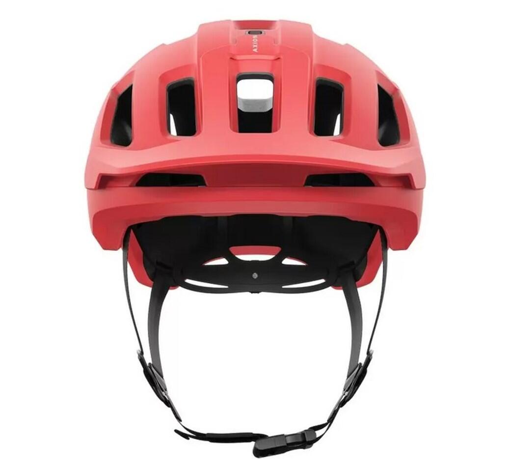 POC POC  Fahrradhelm Axion Race Mips ammolite coral/Uranium black matt 3/4