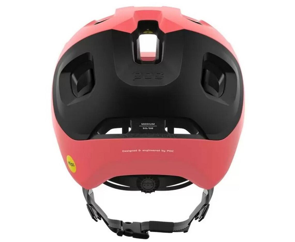 POC POC  Fahrradhelm Axion Race Mips ammolite coral/Uranium black matt 2/4