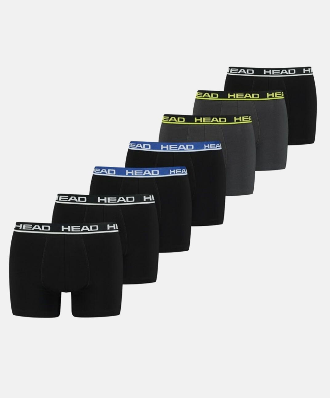 Boxershort Herren 7er Pack Figurbetont-HEAD BASIC BOXER TRUNKS 5/5