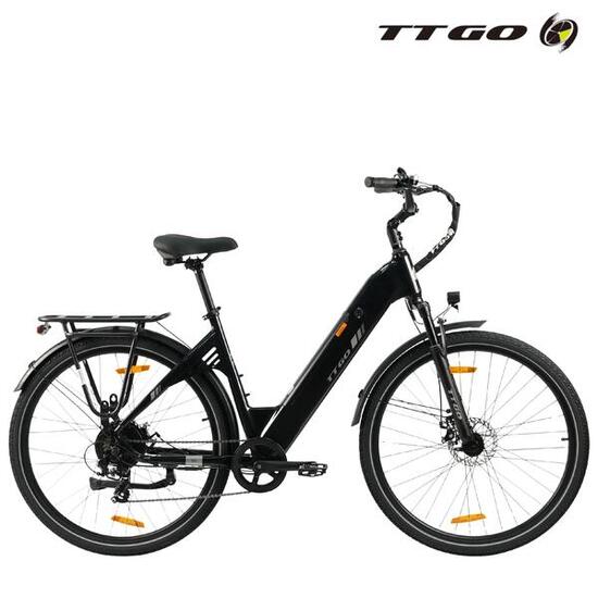 Homme/Femme 2026 C3SE 120km 28" 7v Vélo électrique noir