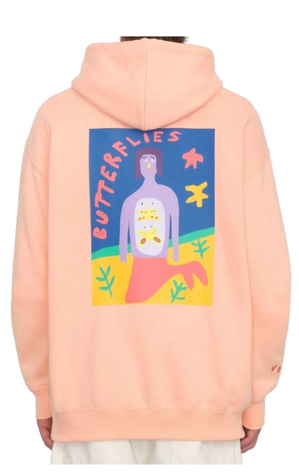 VOLCOM Volcom Herren Kapuzenpullover Arthur Longo salmon 2/2