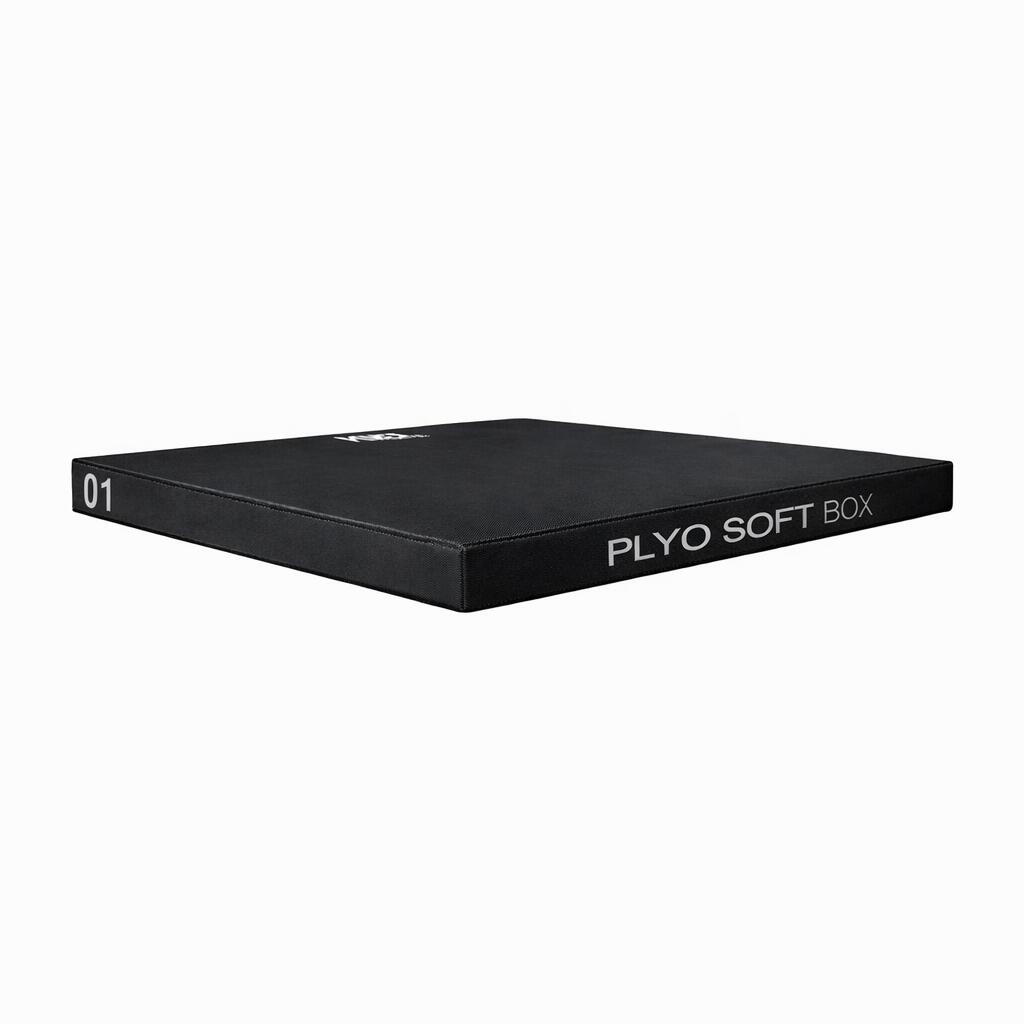 3-inch Plyo Box, Black - Homefittools