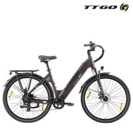 Homme/Femme 2026 C3SE 120km 28" 7v Vélo électrique blanc