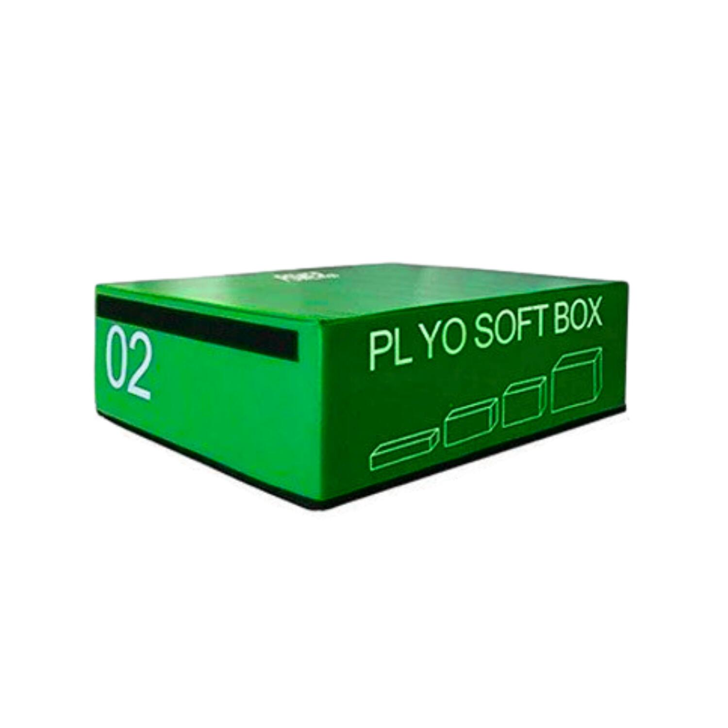 12-inch Plyo Box, Green - Homefittools