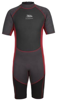 Trespass Argon - Heren 3 mm kort wetsuit zwart