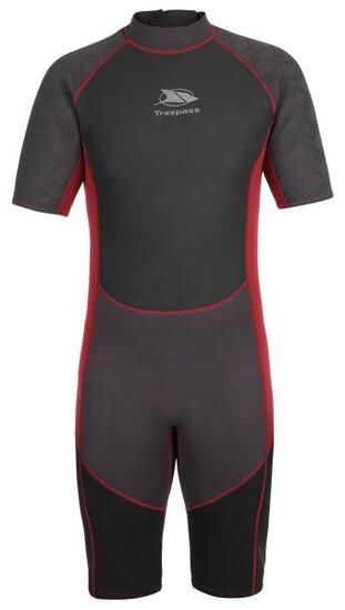 Trespass Argon - Heren 3 mm kort wetsuit zwart