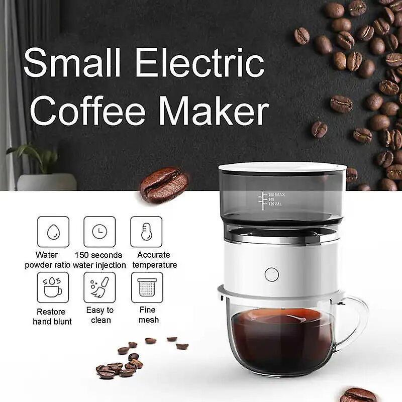 Portable Mini Pressure Coffee Maker Automatic & Manual for Camping