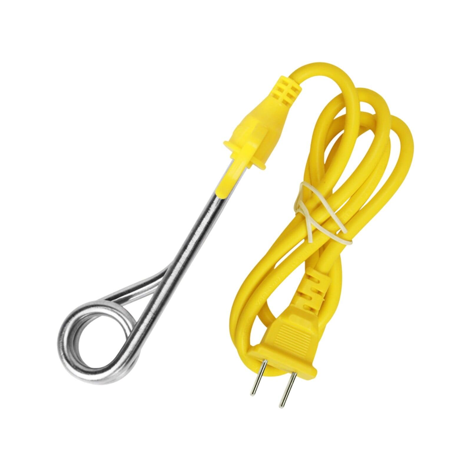 Portable Electric Immersion Water Heater for Camping Use