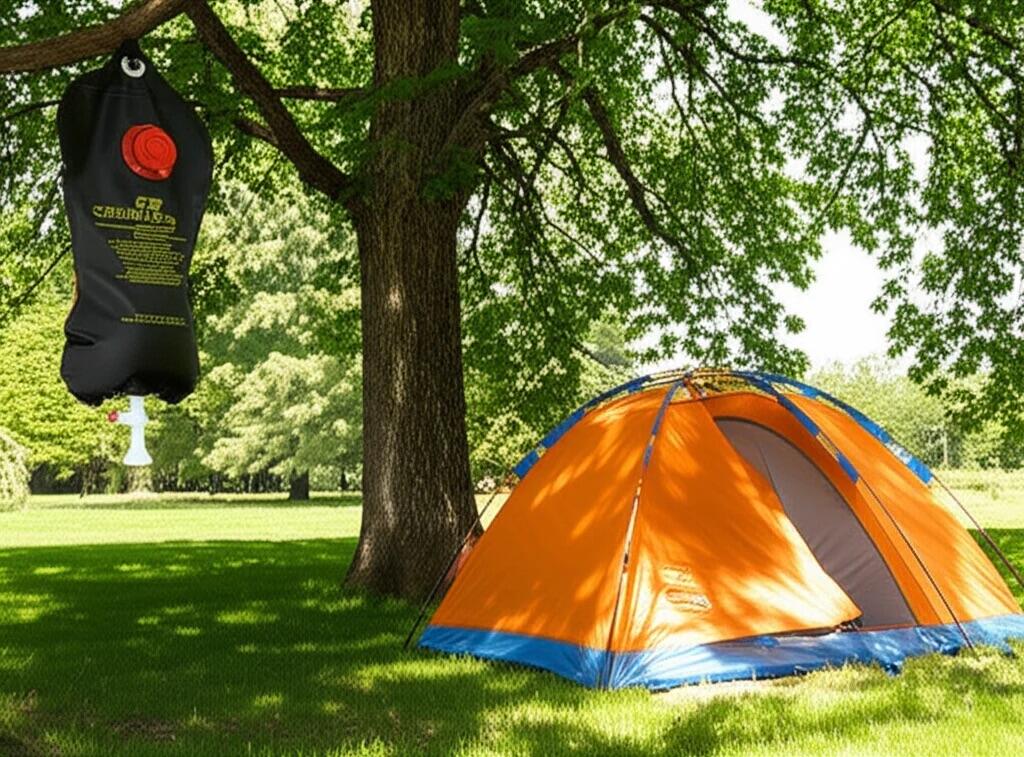 Solardusche 3 Liter für Trekking Minicamper Vanlife Dusche 3/5