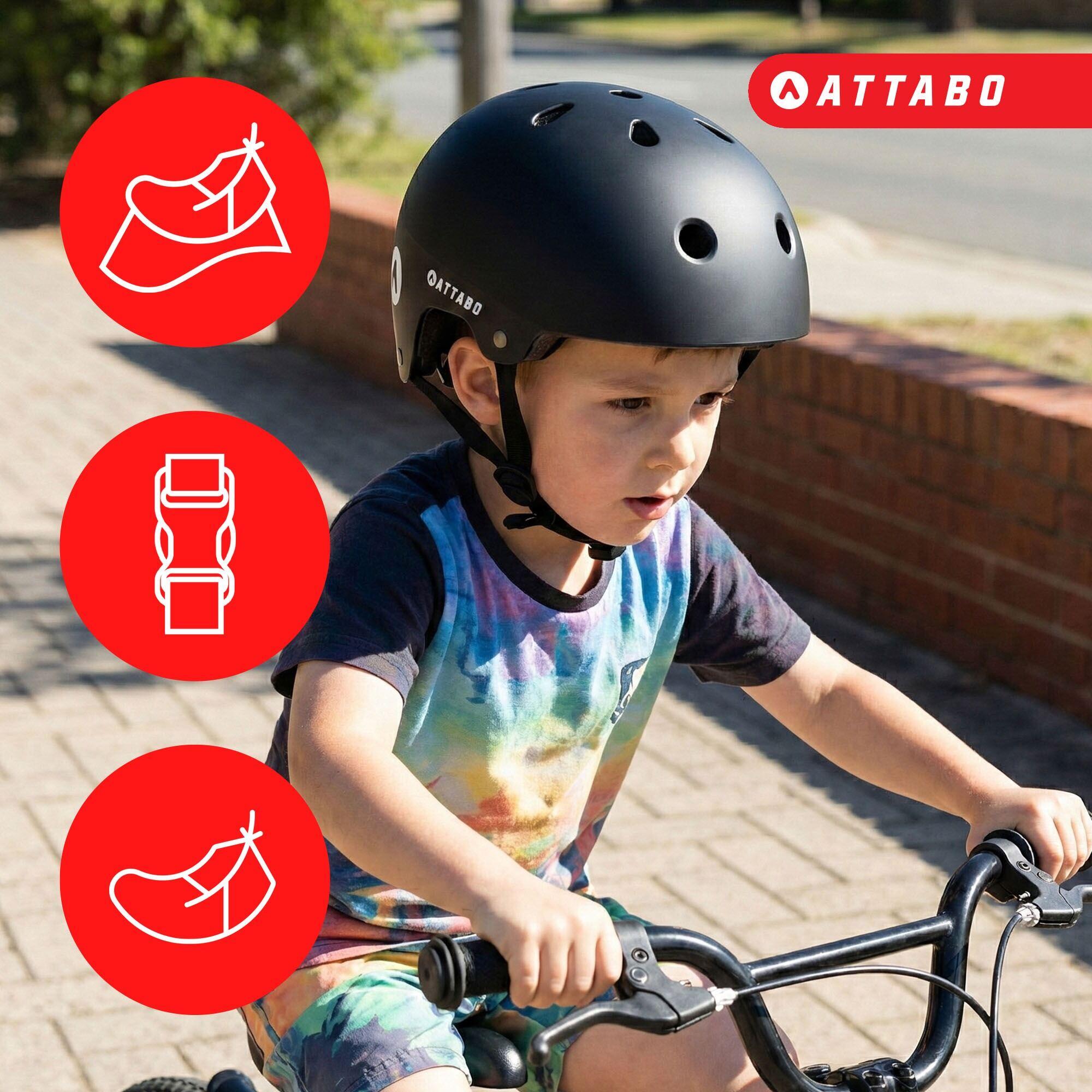 Casco infantil ATTABO Genes Jr. 4/7