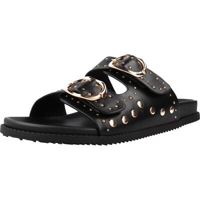 Platte sandalen dames mustang zwart