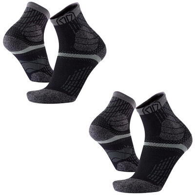 Calzini da trail running con rinforzi su caviglia. Set di 2 paia - Trail Protect