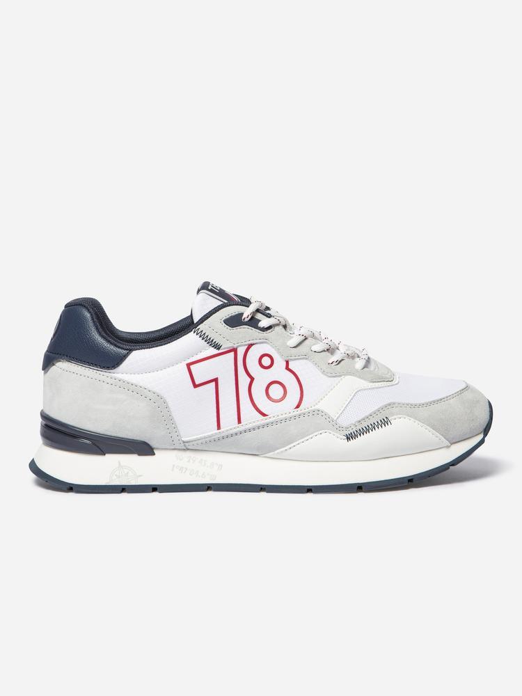 Chaussures de running Homme - DJONBOT Blanc / Navy 5/5