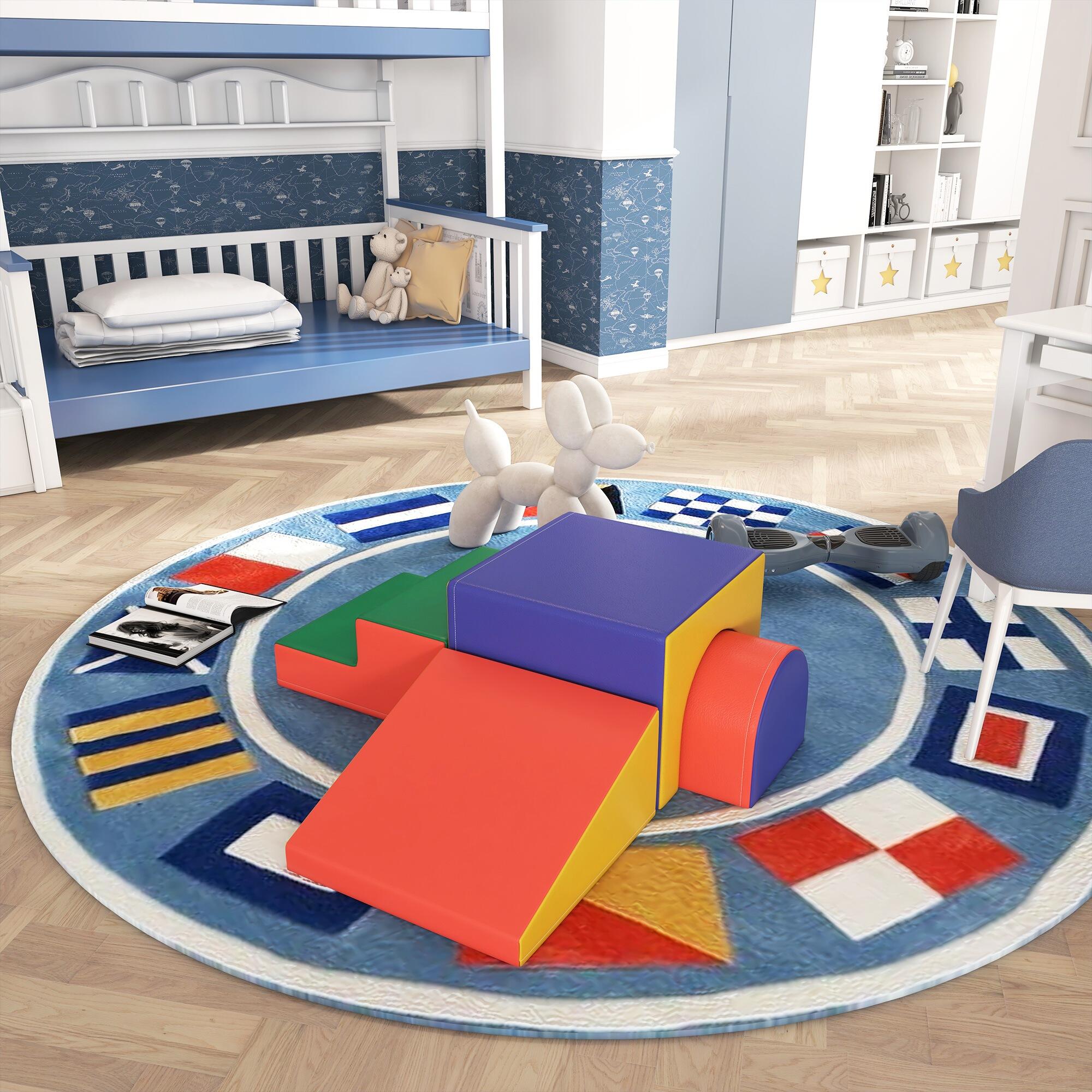 Bloques de Espuma HOMCOM 150x50x39 cm Multicolor 2/8