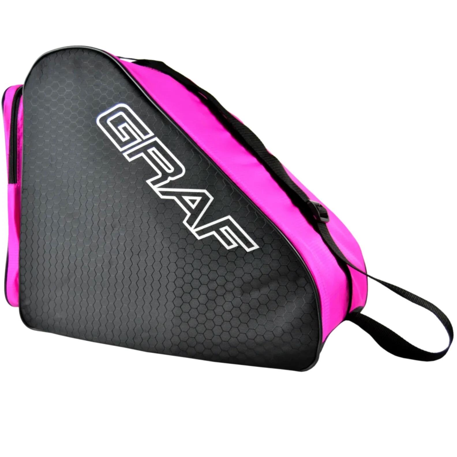 Schlittschuh Tasche Graf für Eishockey und Kunstlauf Schlittschuhe Pink 3/5