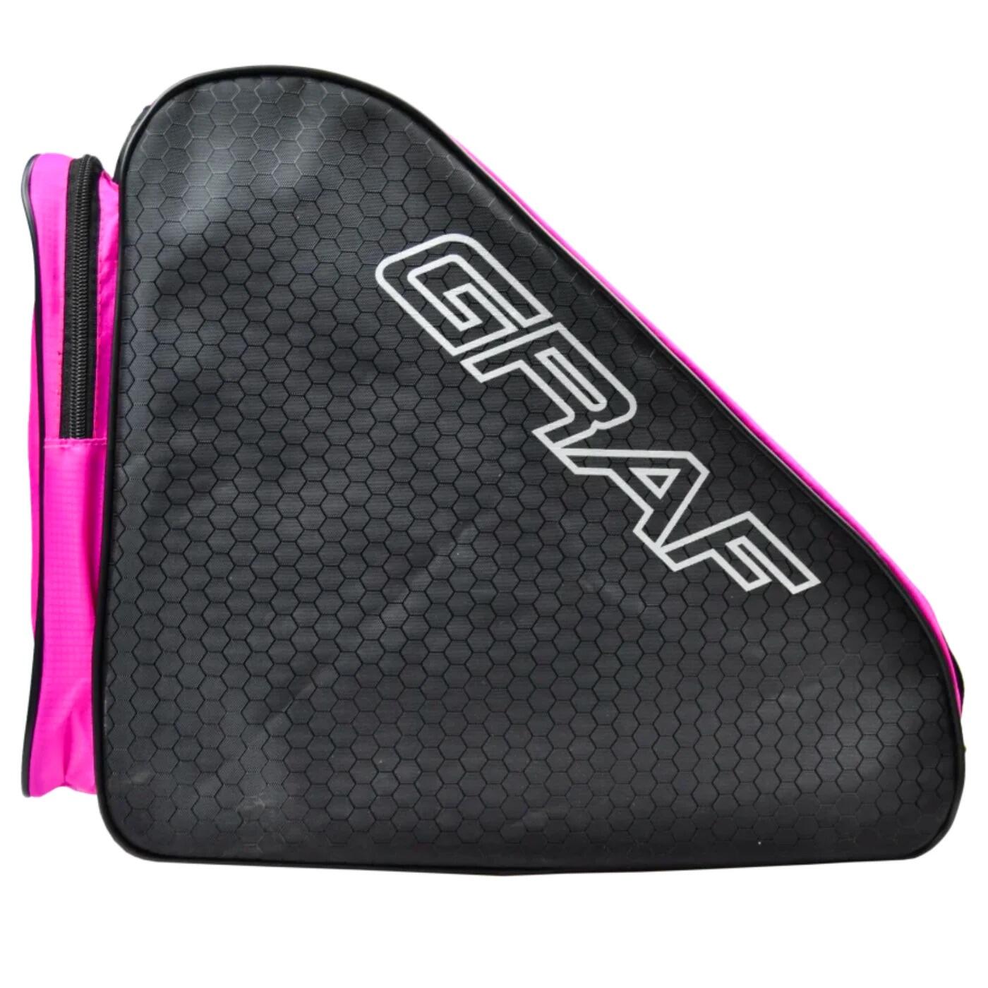 Schlittschuh Tasche Graf für Eishockey und Kunstlauf Schlittschuhe Pink 4/5