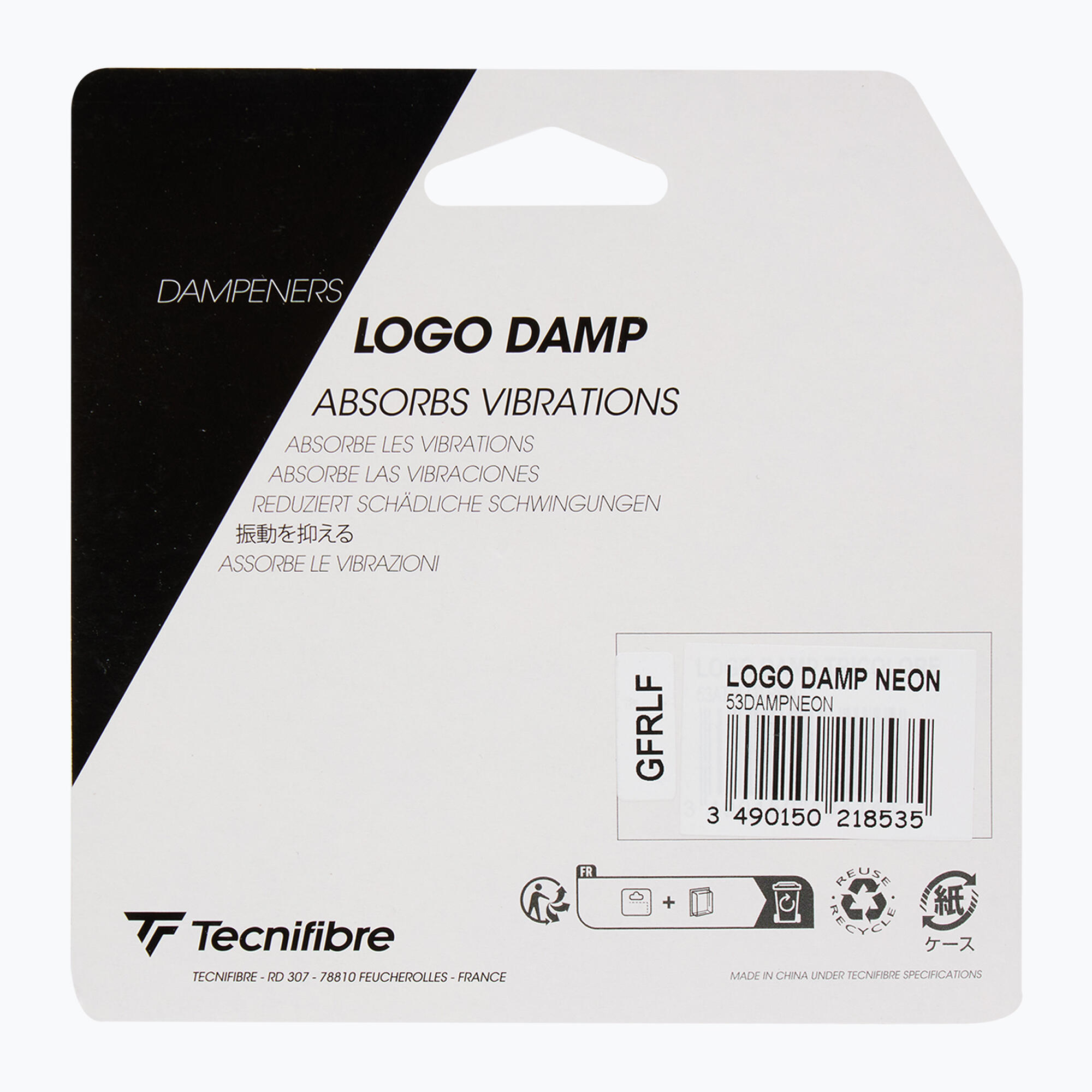 Antivibrator Tecnifibre Logo Damp (x2) 2/3