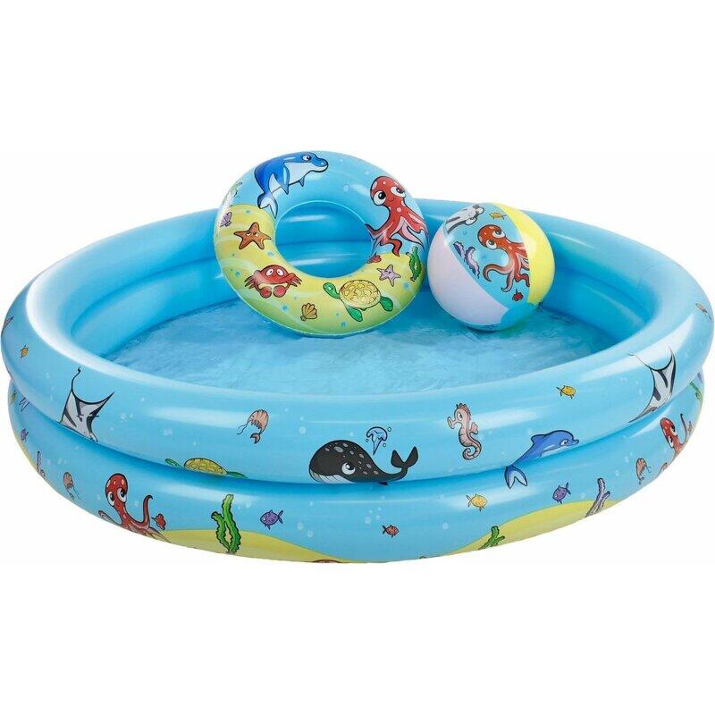 Aufblasbares Planschbecken für Kinder Swim Essentials 120 cm 1/4