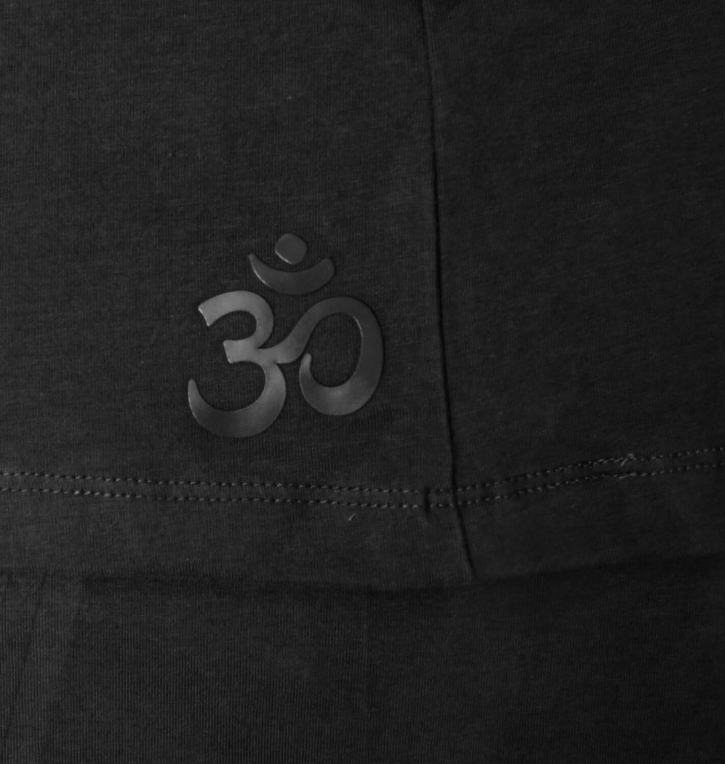 Yoga-Leggings with Skirt - black 3/4