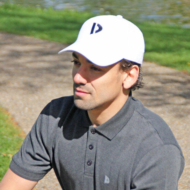 2er-Pack Donnay Herren-Piqué-Polohemden Noah aus 100 % Baumwolle 3/4