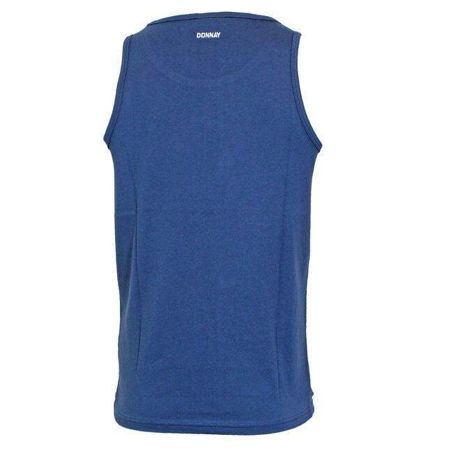 Donnay Herren-T-Shirt/Singlet aus 100 % Baumwolle, ärmellos, Modell James. 2/4