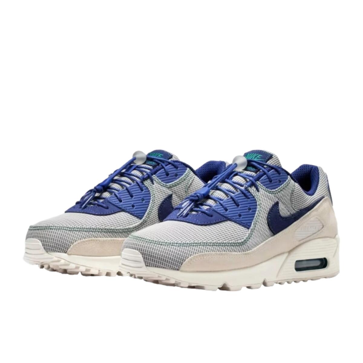 Schuhe  Air Max 90 Coconut Milk Deep Royal Blue 2/5