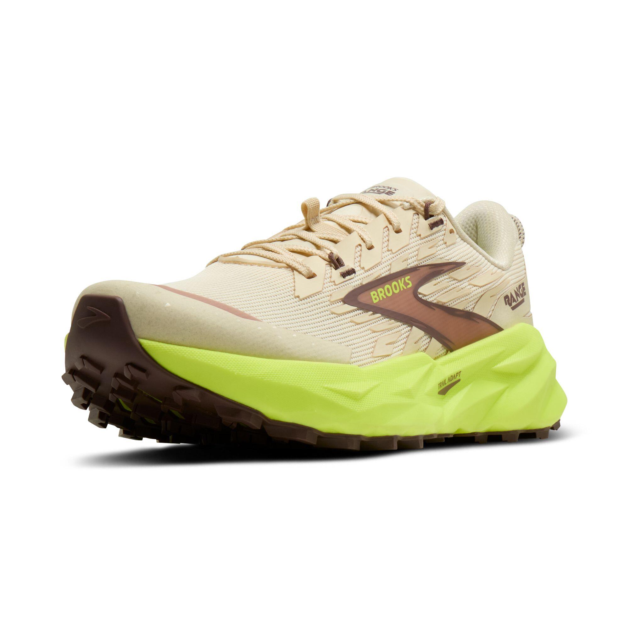 Scarpe running Donna Range beige rosa marrone 2/5
