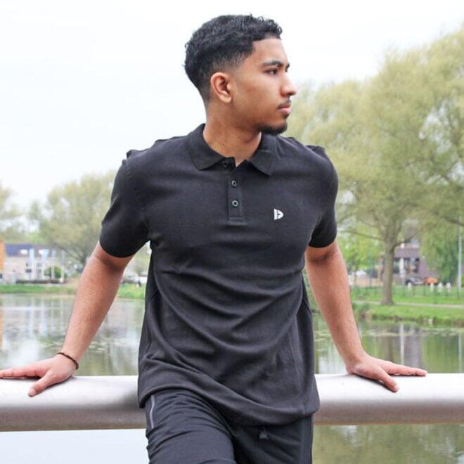 2er-Pack Donnay Herren-Piqué-Polohemden Noah aus 100 % Baumwolle 4/5