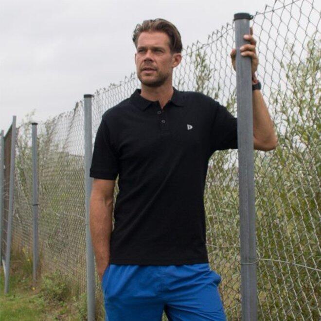 2er-Pack Donnay Herren-Piqué-Polohemden Noah aus 100 % Baumwolle 4/5