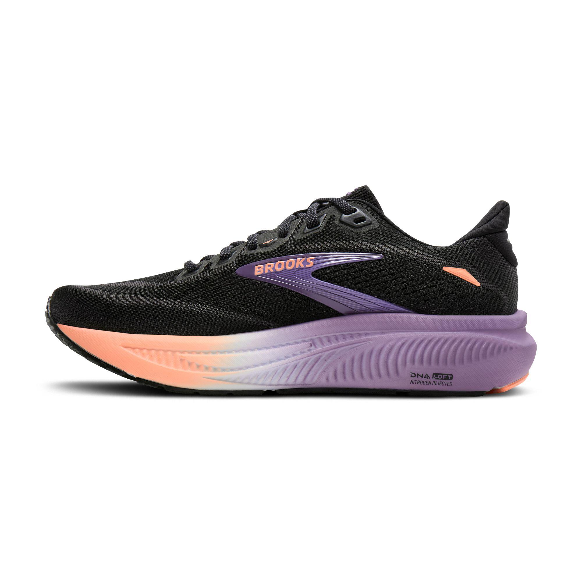 Zapatillas de running Mujer Ghost 18 negro melocotón morado 2/5