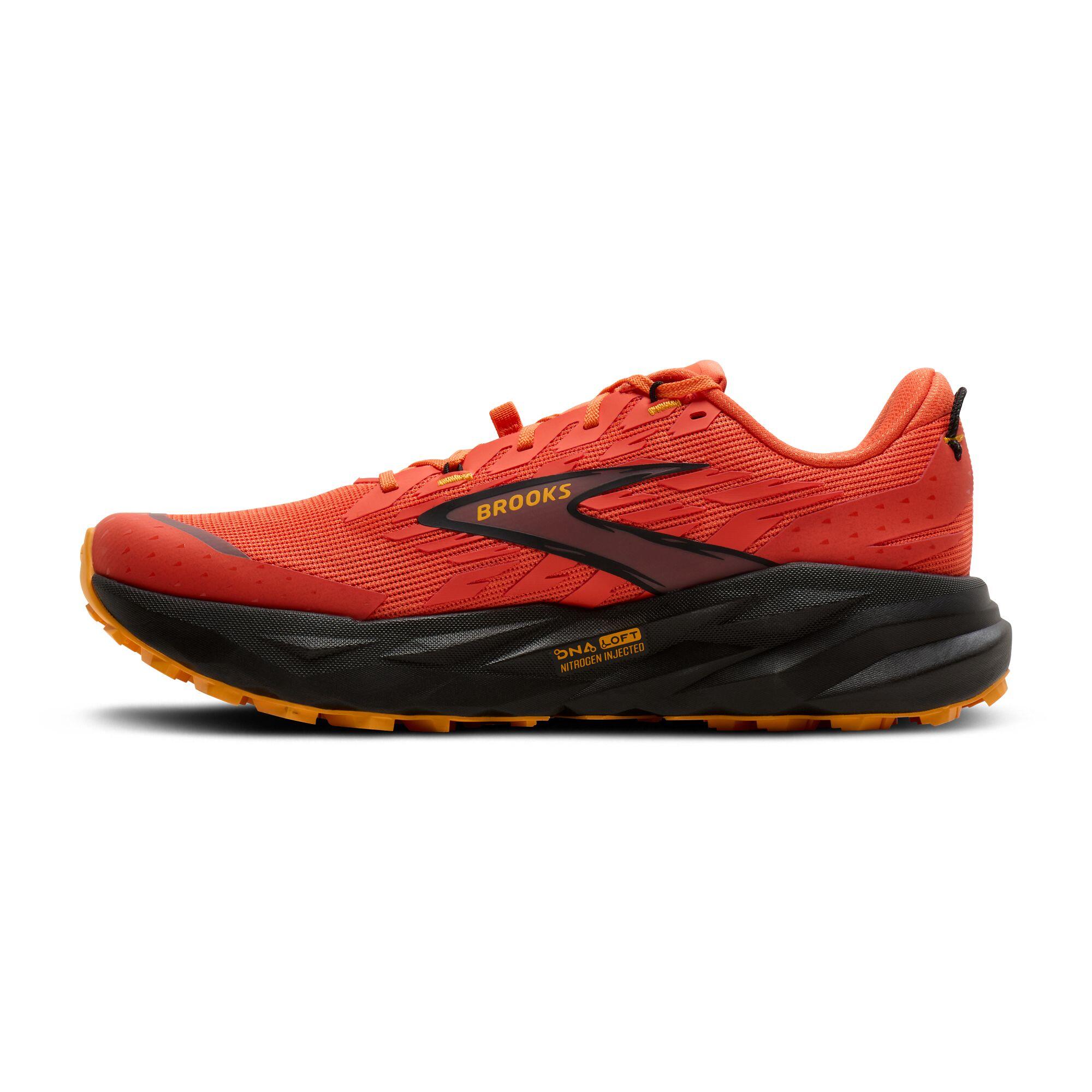 Scarpe running Uomo Range rosso nero arancione 2/5