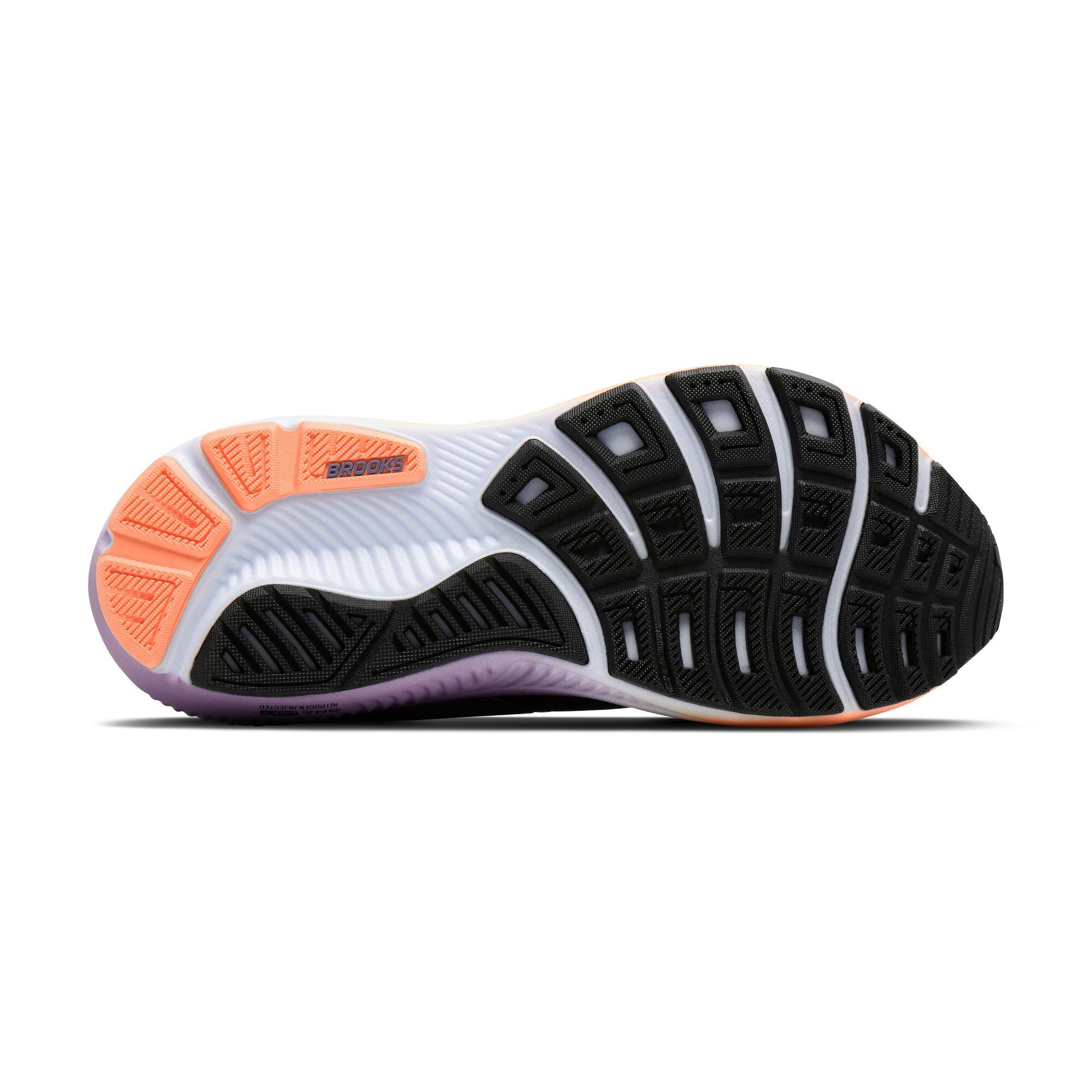 Zapatillas de running Mujer Ghost 18 negro melocotón morado 5/5