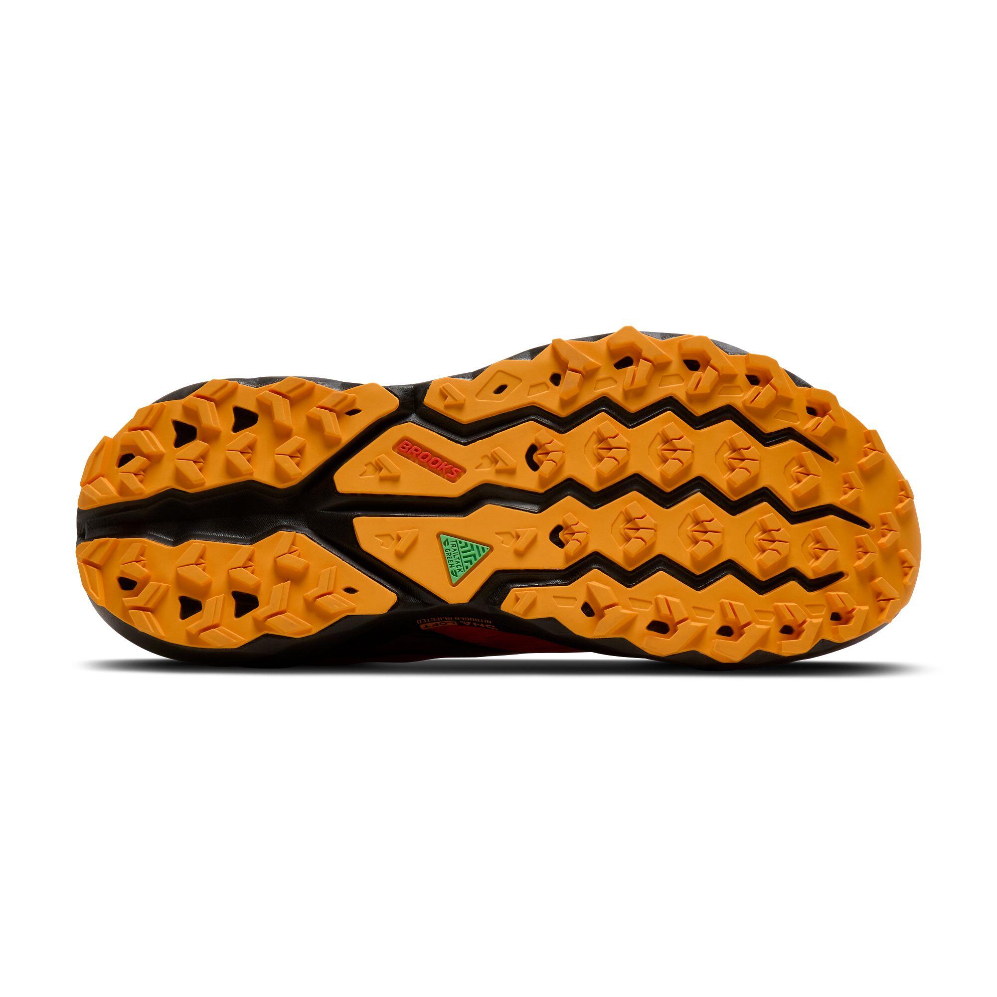 Scarpe running Uomo Range rosso nero arancione 5/5