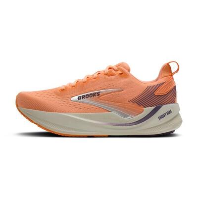 Scarpe running Donna Ghost Max 4 arancione bianco viola