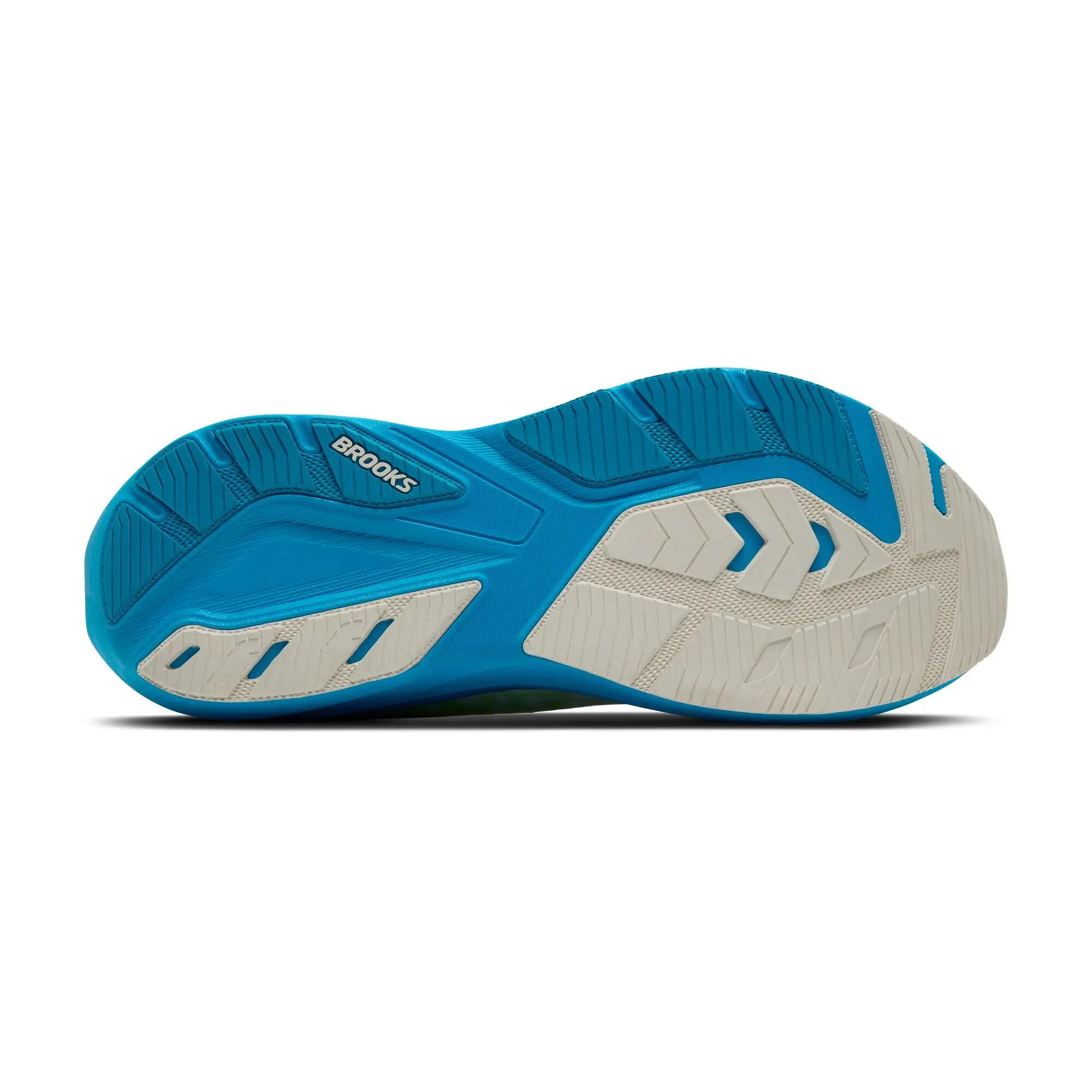 Sapatilhas de Corrida Homem Ghost Amp branco azul verde claro 5/5