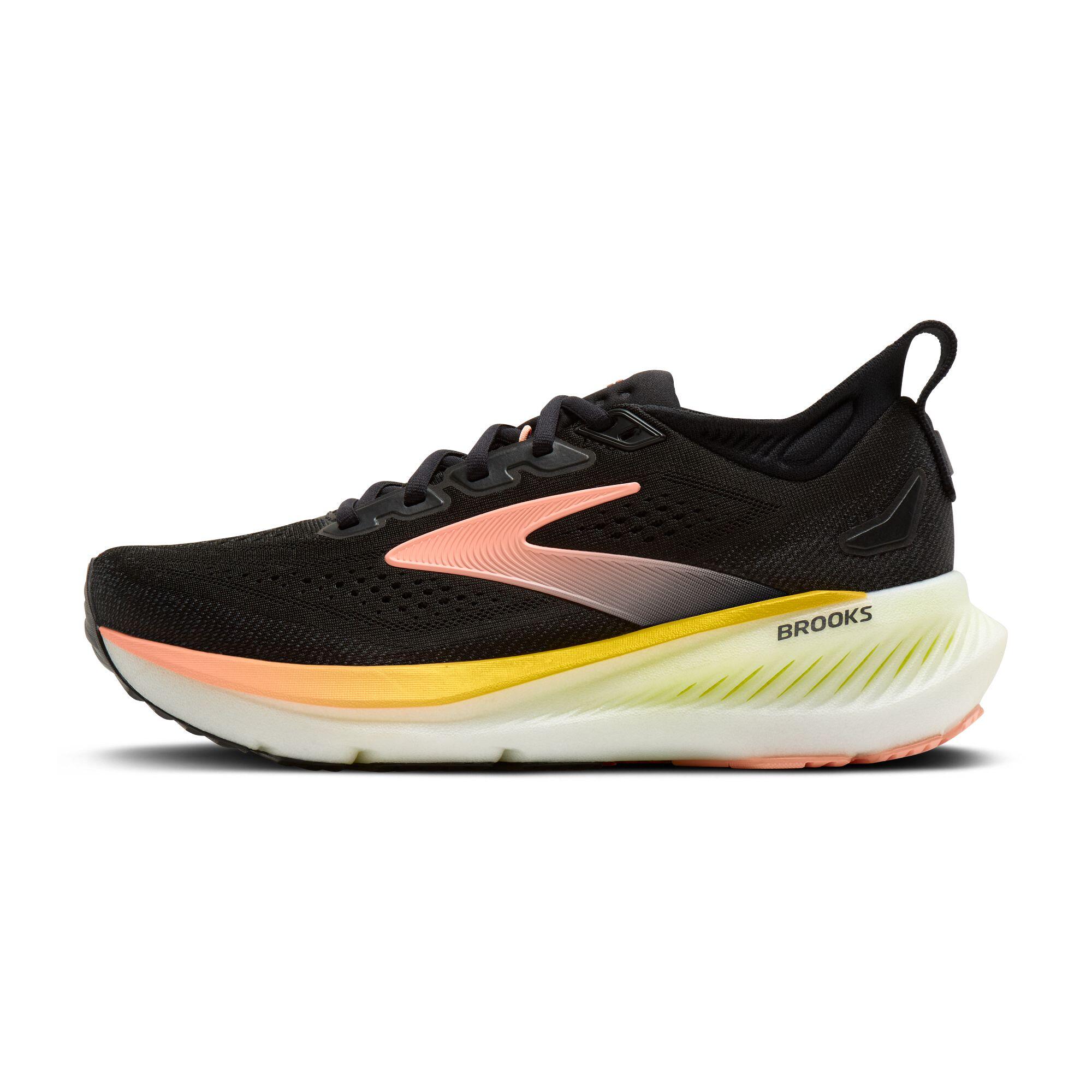 Zapatillas de running Mujer Glycerin 23 negro melocotón amarillo 3/5