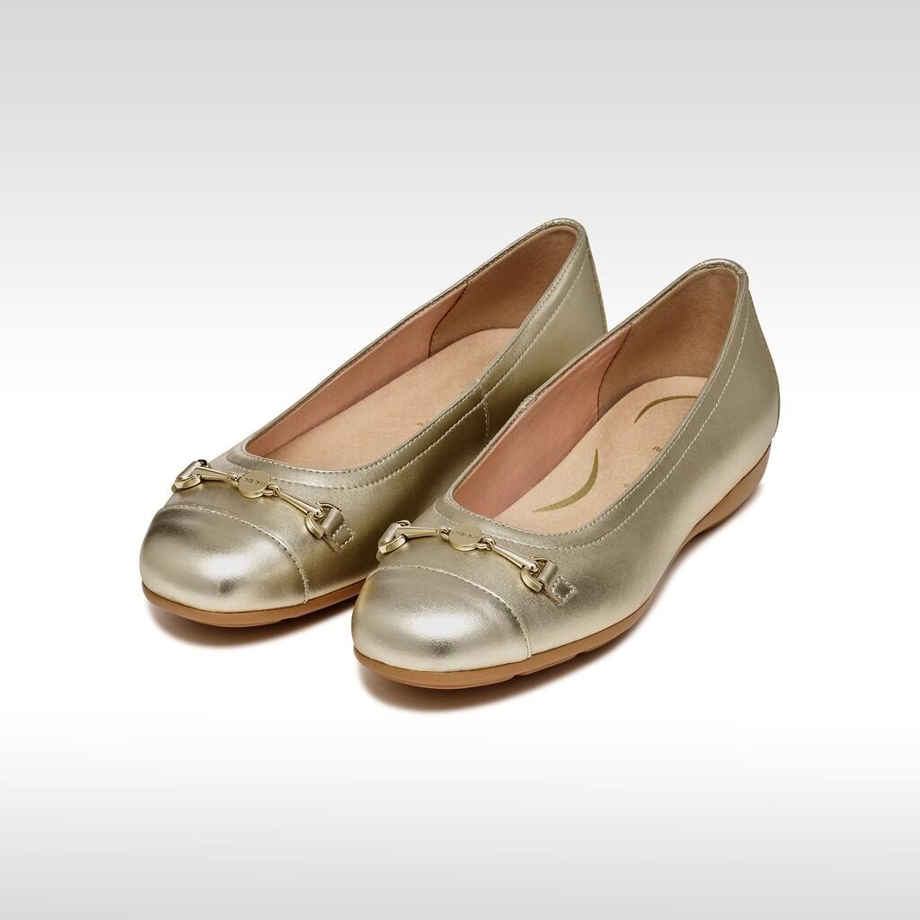 Ballerines Femme ANNYTAH WOMAN Or Clair 4/7