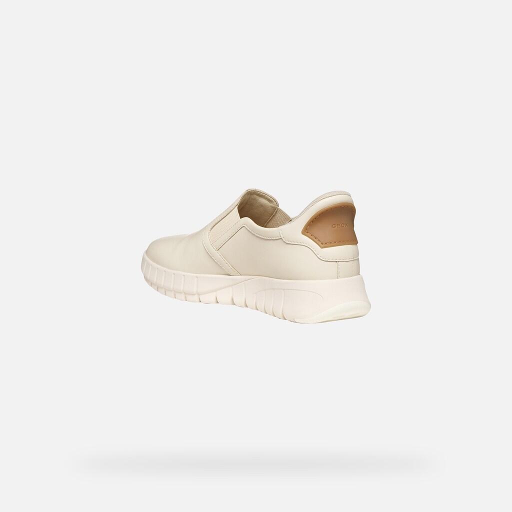 Baskets Femme D FLEXTRIDE PLUS Blanc Cassé 6/7