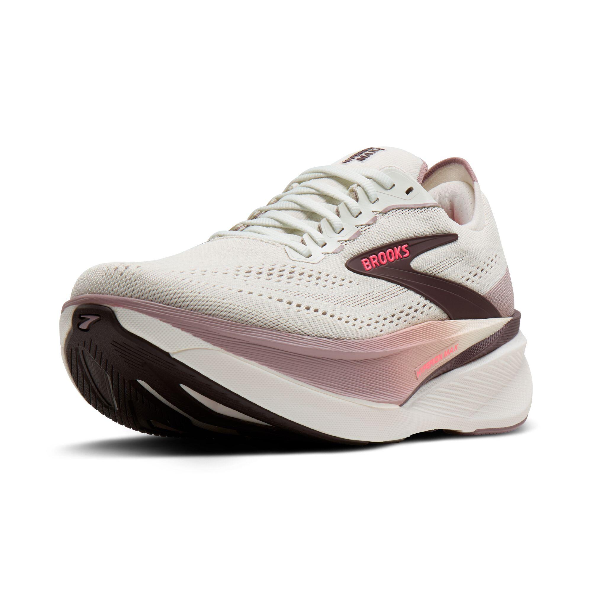 Zapatillas de running Mujer Hyperion Max 4 beige violeta rosa 2/5