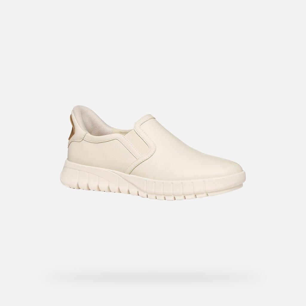 Baskets Femme D FLEXTRIDE PLUS Blanc Cassé 5/7