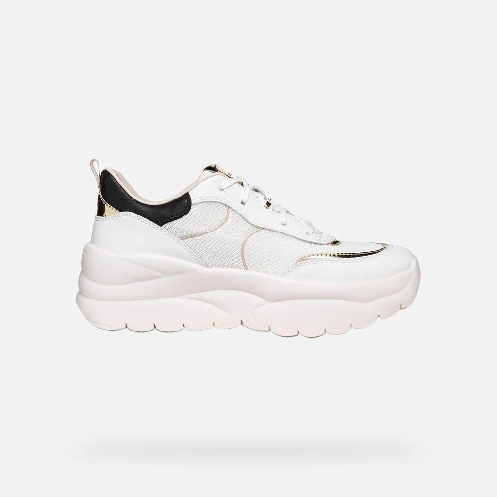 Baskets Femme XTORS WOMAN Blanc/Or Clair 2/7