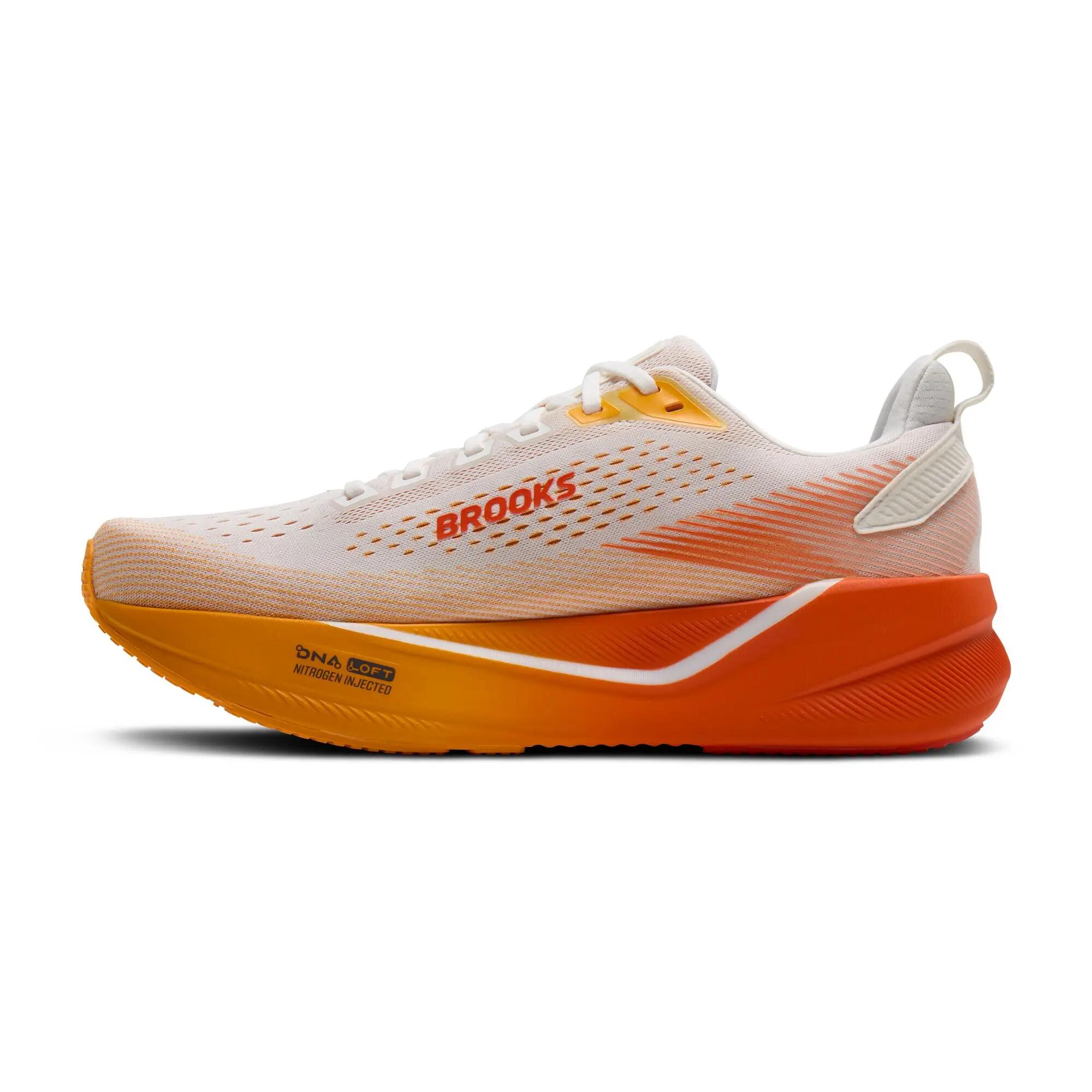 Chaussure de running Homme Ghost Max 4 blanc rouge orange 2/7