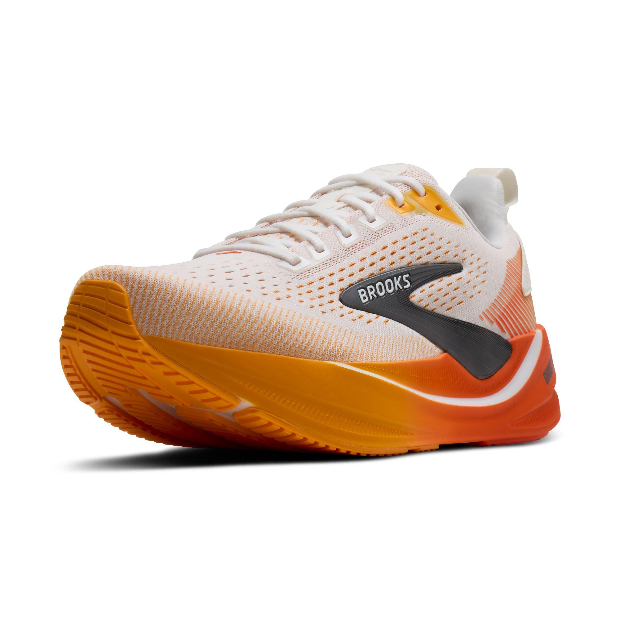 Sapatilhas de Corrida Homem Ghost Max 4 branco vermelho laranja 2/5