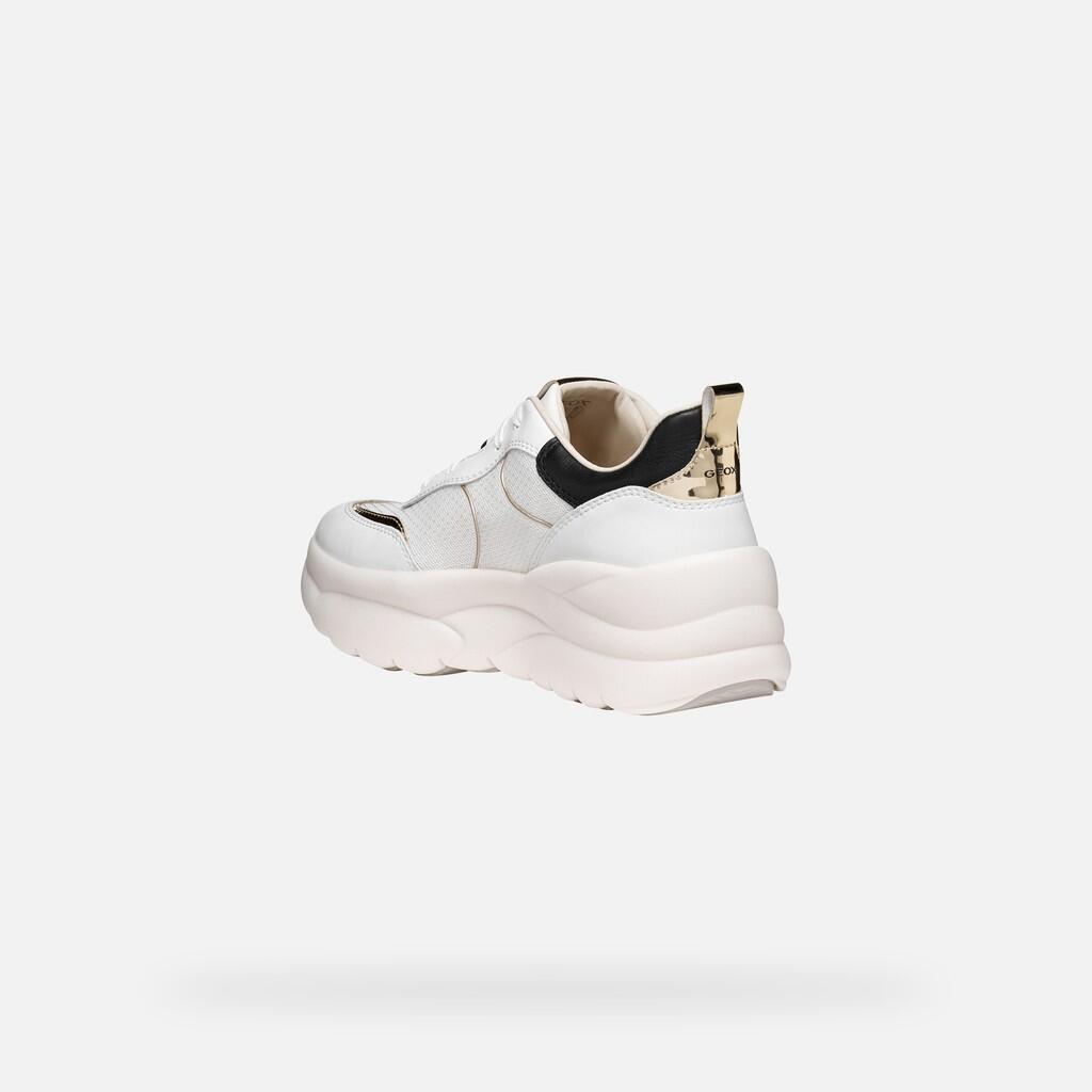 Baskets Femme XTORS WOMAN Blanc/Or Clair 4/7
