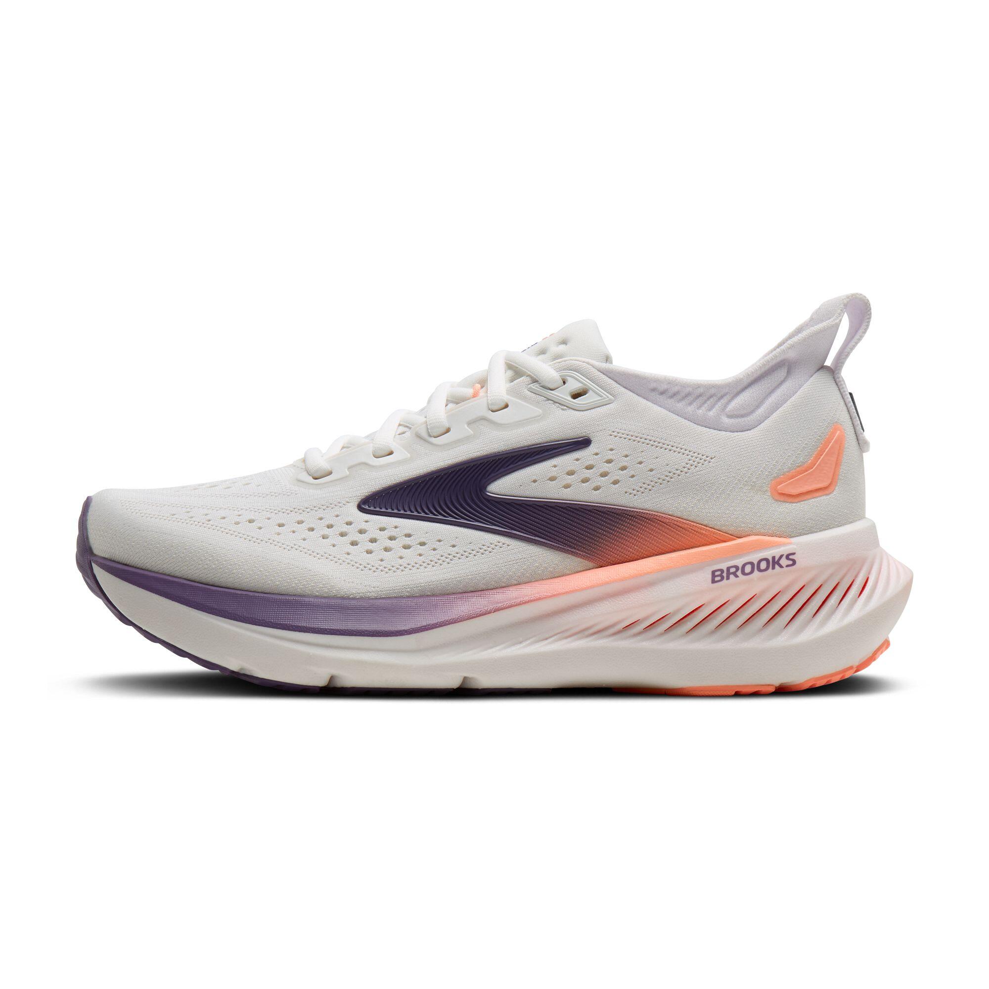 Zapatillas de running Mujer Glycerin 23 blanco melocotón morado 3/5