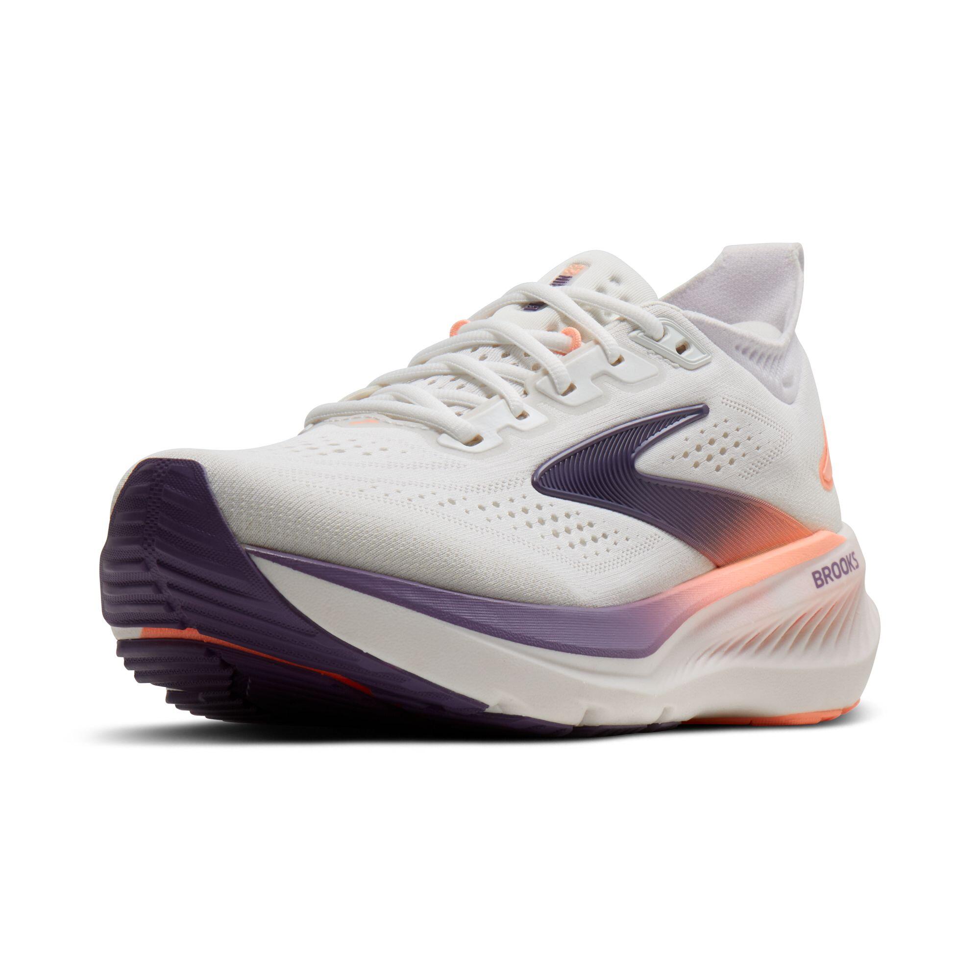 Zapatillas de running Mujer Glycerin 23 blanco melocotón morado 4/5