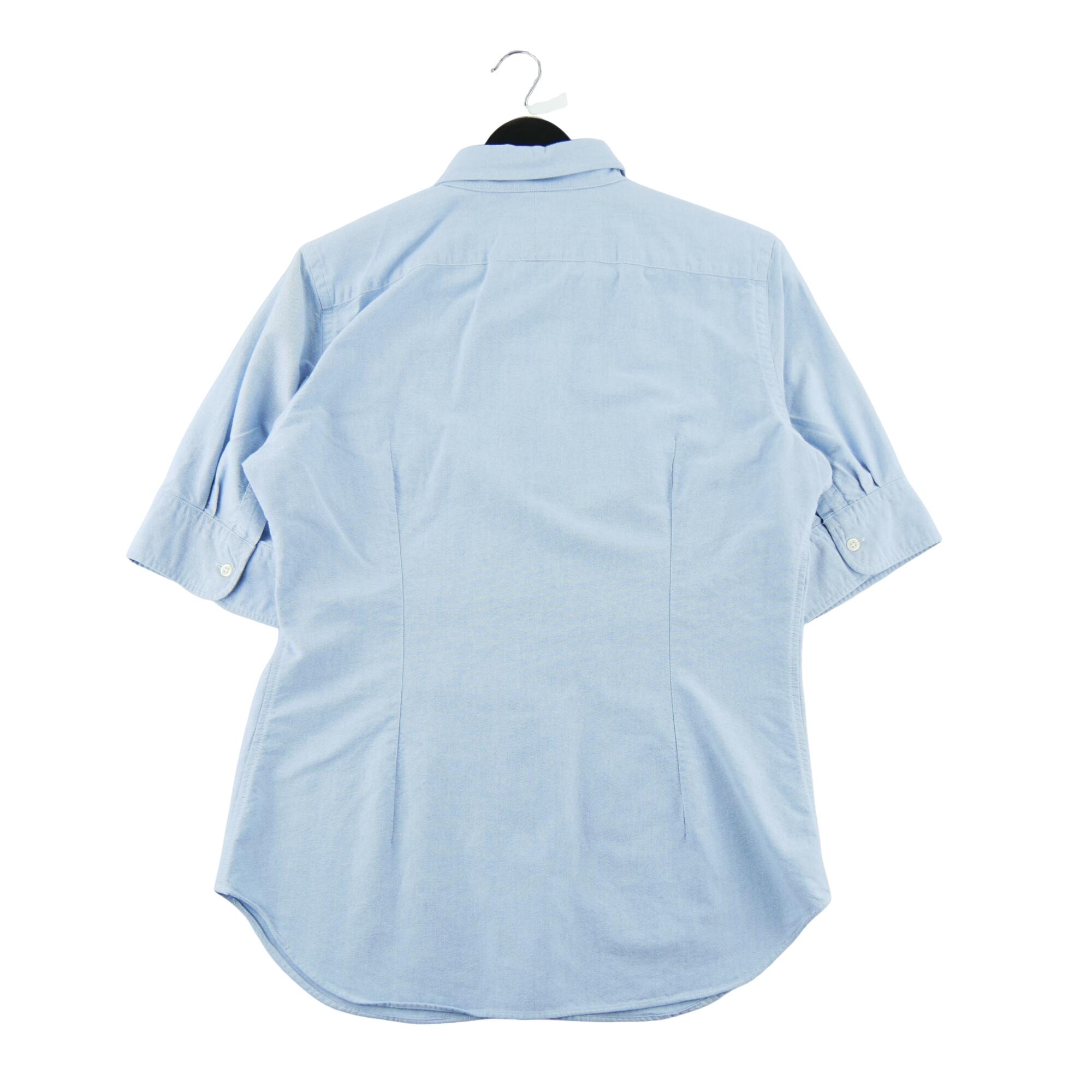 Seconde vie - Chemise classique Femme uni Bleu - Excellent 3/6