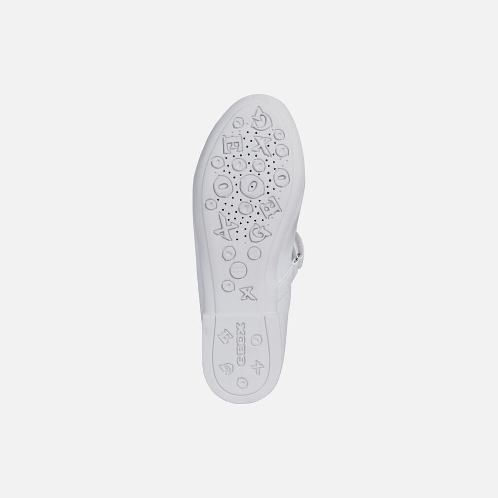 Ballerines Fille PLIE GIRL Blanc 7/7
