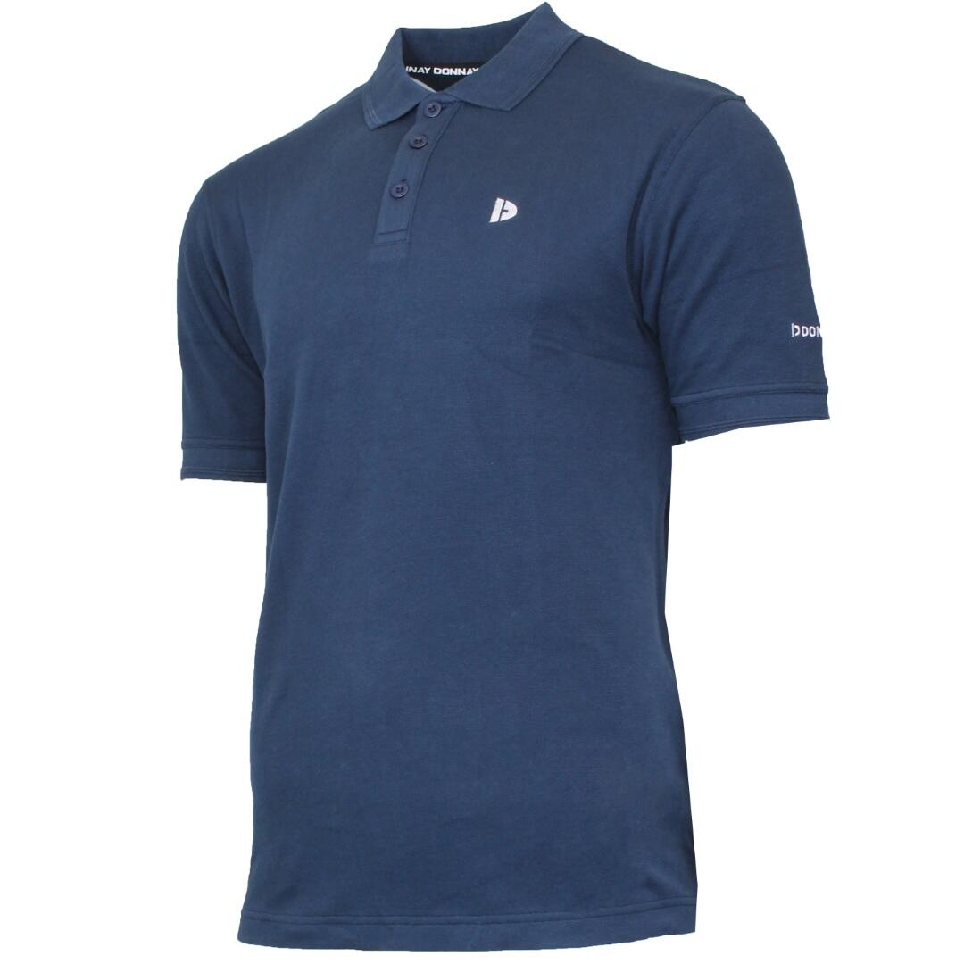 3er-Pack Donnay Herren-Piqué-Polohemden Noah aus 100 % Baumwolle 4/5