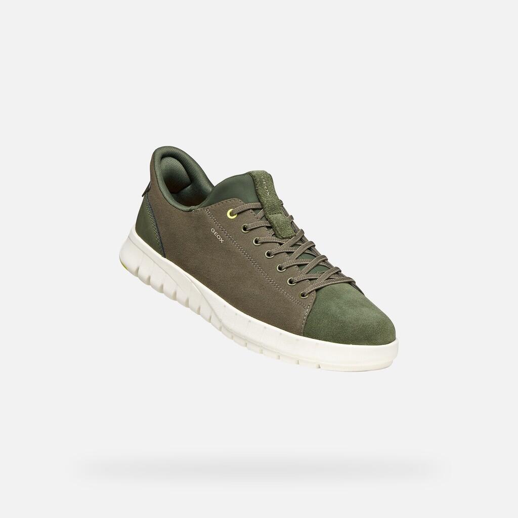 Baskets Homme FLEXTRIDE PLUS MAN Vert Olive Clair 7/7